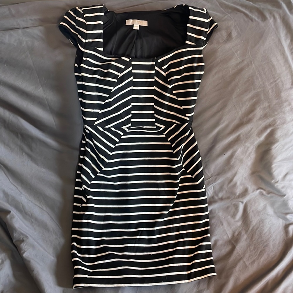 Vero Moda black and white dress size XS NWOT